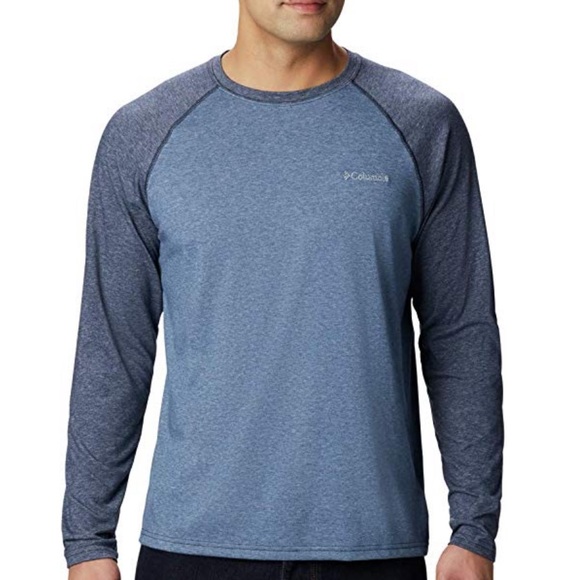 columbia men's thistletown park raglan tee